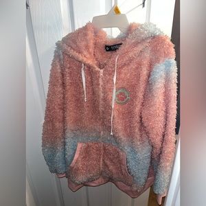 Paws save the dogs fleece jacket